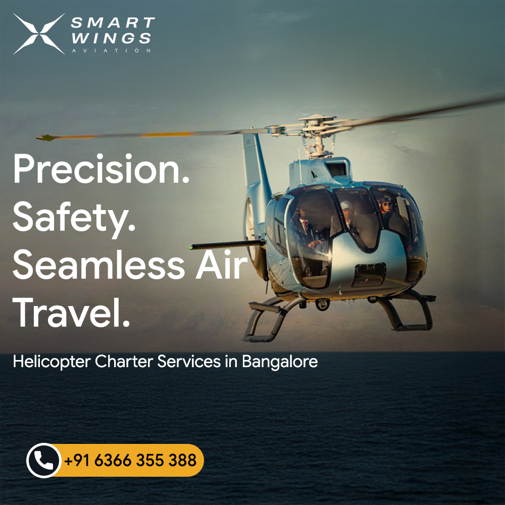 Smart Wings Aviation Gallery | Helicopter Rides & Charter Moments Bangalore